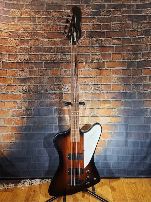 Epiphone 2018 Thunderbird-IV Vintage Sunburst-Good Player! image 1