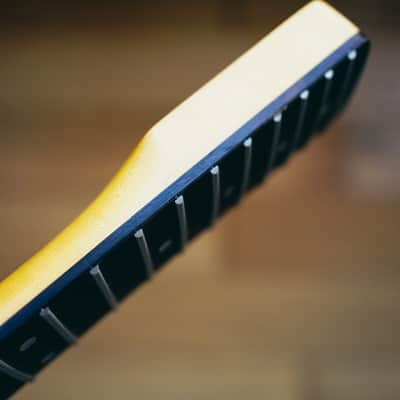 Telecaster Neck – Vintage Maple & Rosewood | 21 Frets | Nitro Satin Finish | Bone Nut image 13