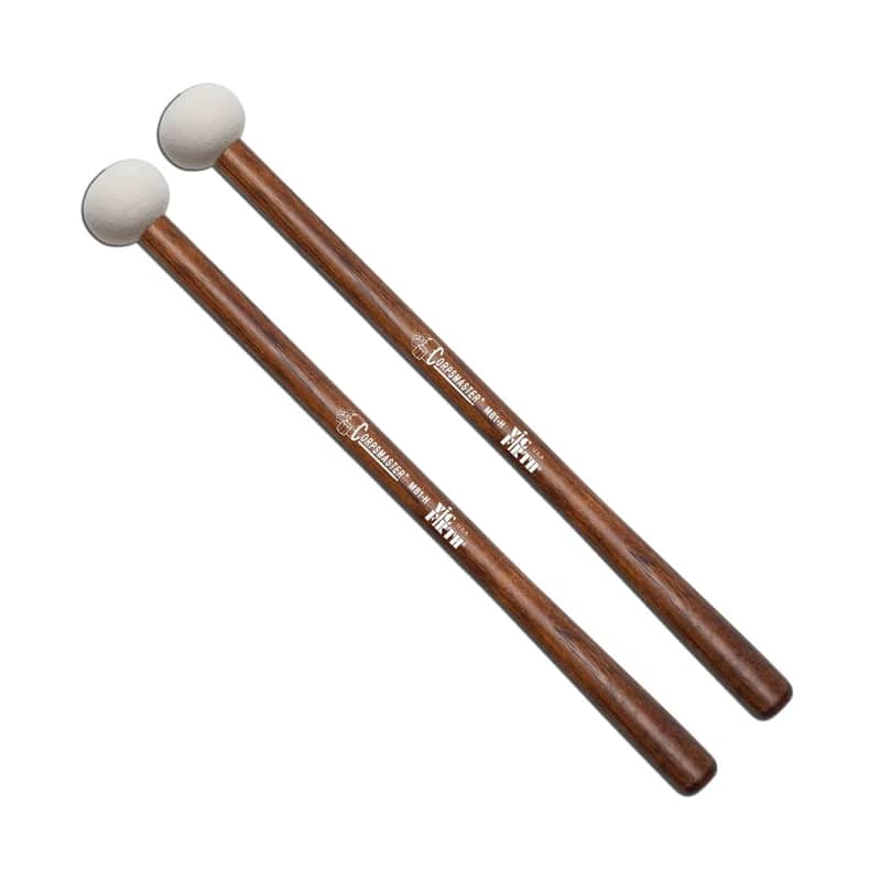 Vic Firth Corpsmaster Marching Bass (18" to 22") Small Head, Hard Mallets MB1H image 1