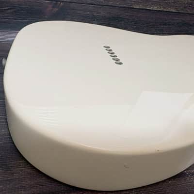 Fender Japan TL62-65US Telecaster Body White Made in Japan w/Bridge image 17