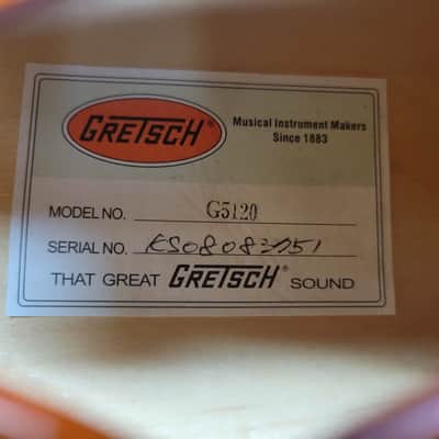 2008 Gretsch G5120 With Upgraded Pickups 125th Anniversary - Sunburst image 23