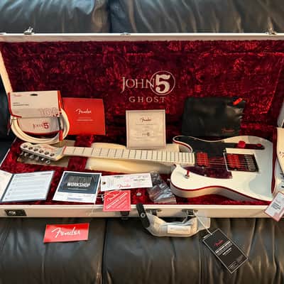 Fender John 5 Signature Ghost Telecaster 2023 White image 10