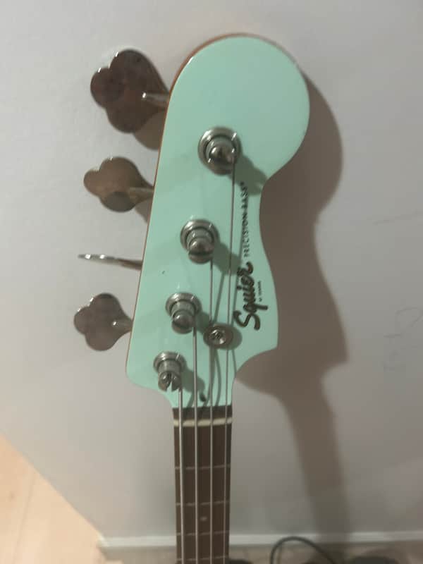 Squier FSR Classic Vibe '60s Precision Bass with Matching Headstock 2021 - Sonic Blue image 1