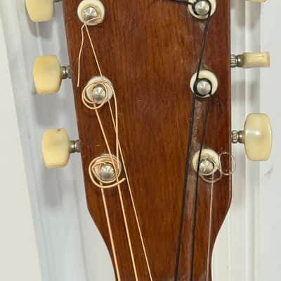 Hondo vintage acoustic guitar 80s image 8