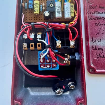 DAM Super Bee Red #73 (2010) – Rare Handbuilt Fuzz – Mint Condition image 8