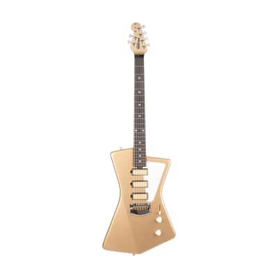 2022 Ernie Ball Music Man St. Vincent Goldie Cashmere, H0XXXX image 1