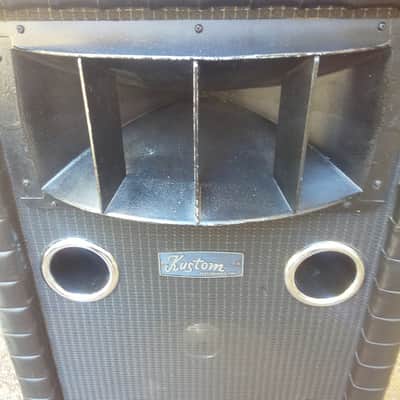 Kustom K150-2 amplifier and a 1G + 1H cabinet 1970s tuck and roll image 5