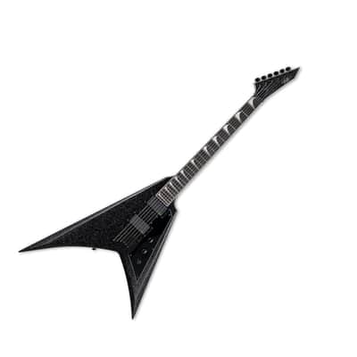 ESP KH-V Kirk Hammett Signature Series 6-String Electric Guitar with Macassar Ebony Fingerboard, Includes Deluxe Hardshell Case (Right-Handed, Black Sparkle) image 4