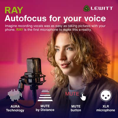Lewitt RAY Large-diaphragm Condenser Microphone imagen 2