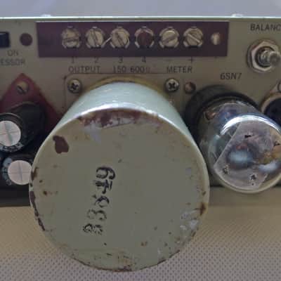 Very Cool Webster Electric WSC 515 Tube Compressor Microphone Pre amp Altec 438 EMI RS 124 image 22