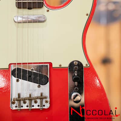 Fender Custom 1964 Telecaster Relic Aged Fiesta Red image 5