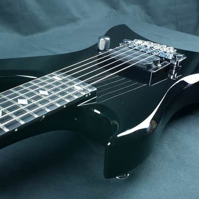 B.C. Rich Chuck Schuldiner Tribute Stealth 2008 Onyx Black Neck Thru Dimarzio X2N Death + Hardcase image 11