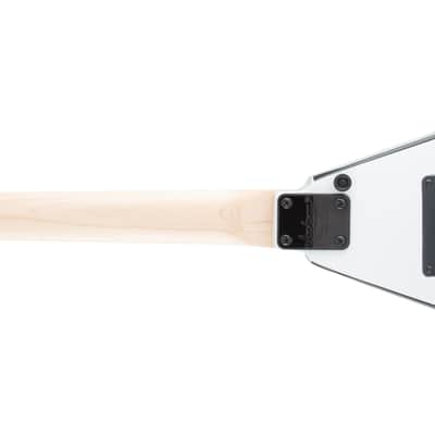 Jackson JS Series King V JS32 Amaranth FB White with Black Bevels image 2