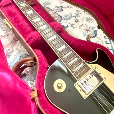 2001 Gibson Les Paul Standard "EBONY BLACK" + SD '59 PICKUPS + OHSC image 20