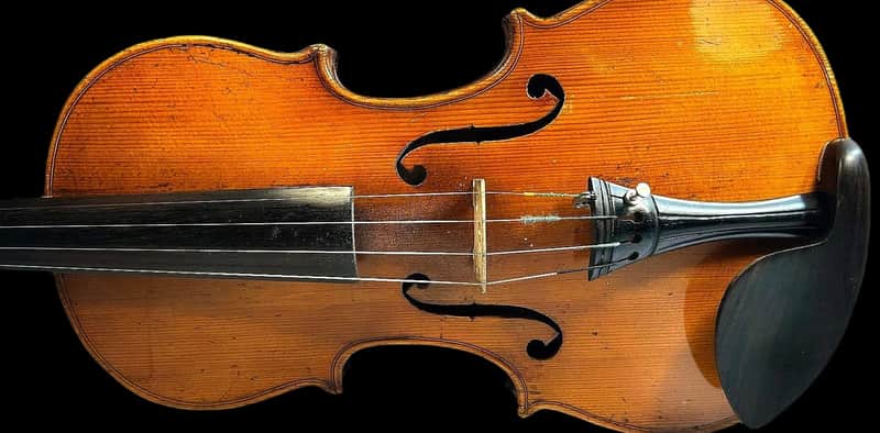 Rare Old/Antique, Authentic, Labelled 4/4 Violin/Fiddle Franz Juhling, Dresden 1884 - Perfect Sound - European Top Master - Certificate - Youtube VIDEOS image 1