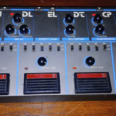 Vintage 1980s Aria APE-1 Programmable Effects Pedal Board RARE Japan image 2
