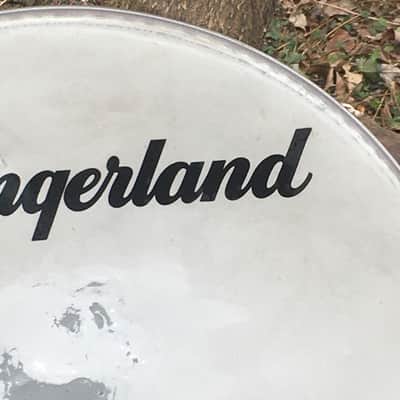Vintage Slingerland Kick Bass Drum Batter Head 20” USA Script Logo Coated 1960s! image 3