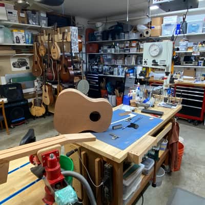 Ken Smith Stringed Instruments KS-J45 2024 - Curly Redwood and Laurel image 24