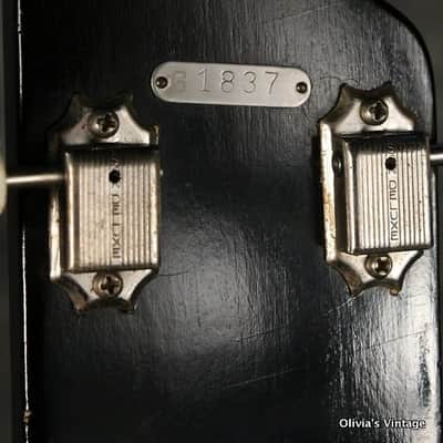 Airline/Valco/Supro Pocket Bass 1962 Sunburst image 13