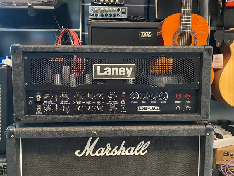 Laney IRT60H Ironheart 60-Watt Tube Guitar Amp Head 2010s - Black image 1