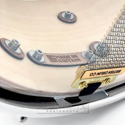 British Drum Company Raven Snare Drum 14x6 image 7
