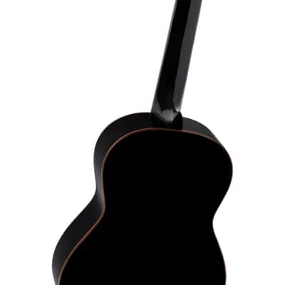 Ortega R221BK Black Highgloss, incl. Gigbag - 4/4 classical guitar image 6