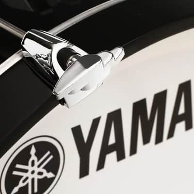Yamaha New Recording Custom 4pc Drum Shell Set Solid Black w/ 18" Bass Drum - IN STOCK! image 3