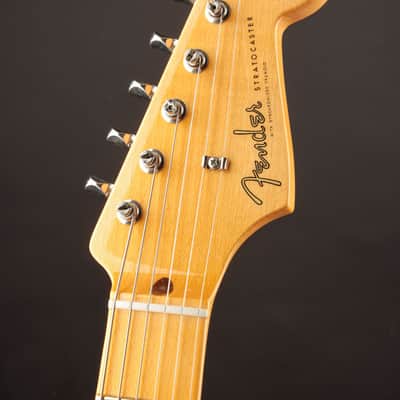 Fender Masterbuilt David Brown '50s Stratocaster Shoreline Gold/DLX Closet Classic image 9