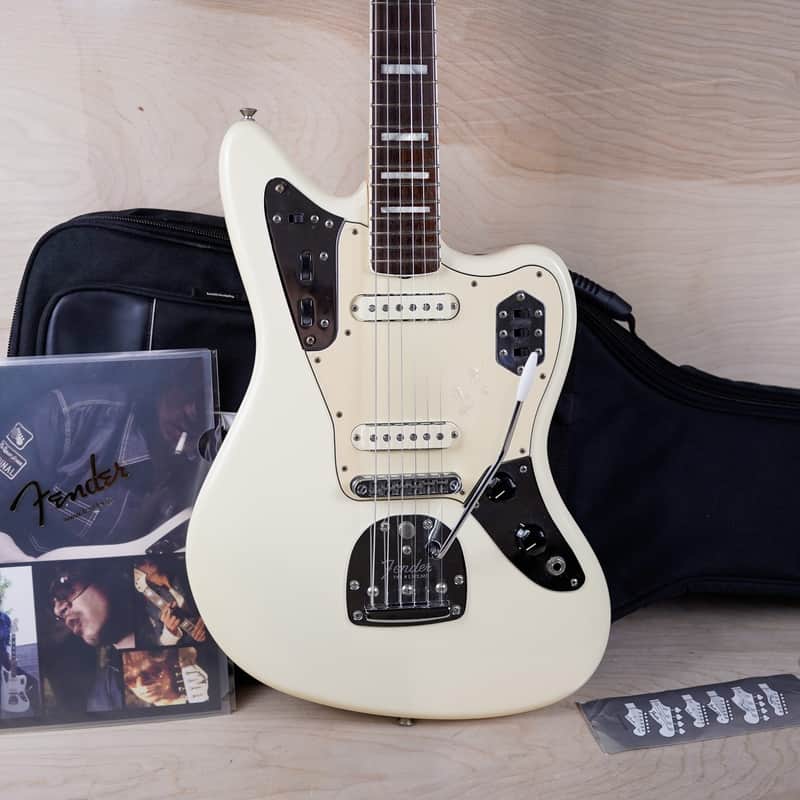 Fender Ken Custom FSR Classic Player Jaguar Special 2013 Arctic White w/ Bag image 1