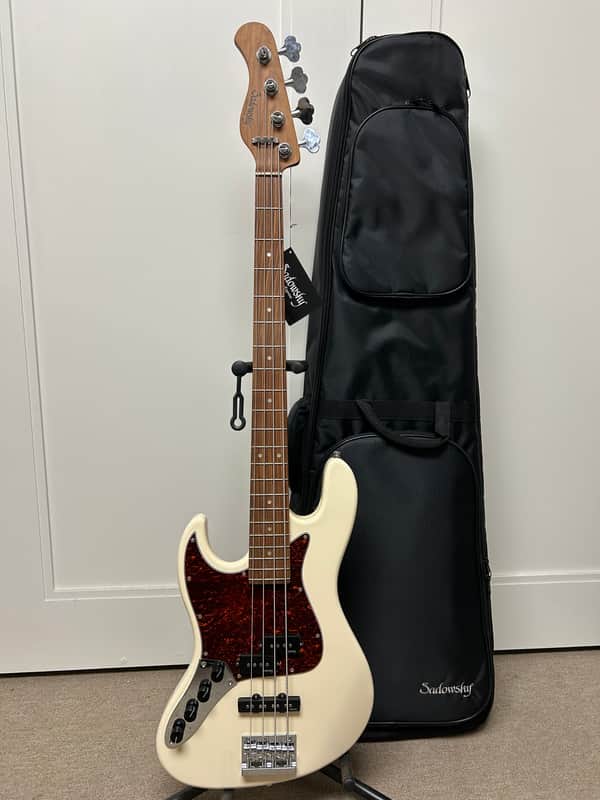 Sadowsky MetroExpress Hybrid P/J Bass with Pau Ferro Fretboard Left Handed - Olympic White image 1