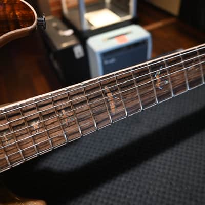PRS Private Stock Special Semi-Hollow Koa Natural with Light Smokeburst #9972 image 12