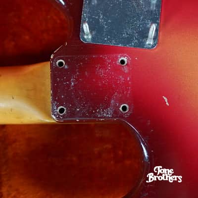 100% Original! 1961 Fender Musicmaster Sunburst image 9
