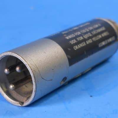 Shure A 97 A Microphone Line Matching Transformer A 97A 1970s - Silver Grey image 2