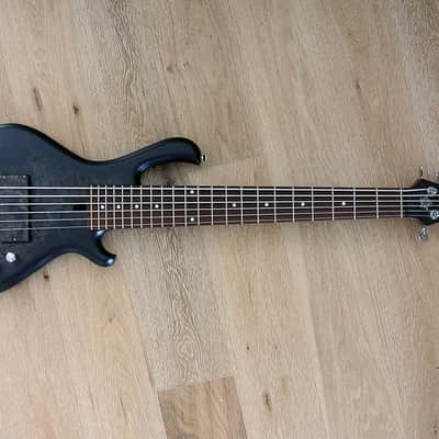 MENSINGER Cazpar 6a - Active 6 String Short Scale 30" Bass - Burl Poplar, Blackburst - New image 2