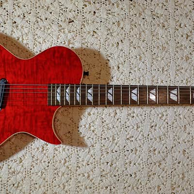 Fernandes Monterey LSA-65 1990s Flame Maple Red image 1