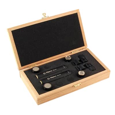 Oktava MK-012-01 MSP2 factory matched Stereo Pair with cardioid capsules (black) image 1