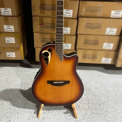 Ovation Celebrity Deluxe E-Acoustic Guitar CDX40-1-G - Vintage Suburst Satin image 1