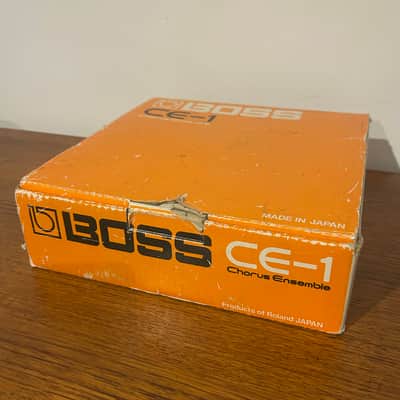 Stunning Boss CE-1 chorus 1982 near mint in original box! image 7