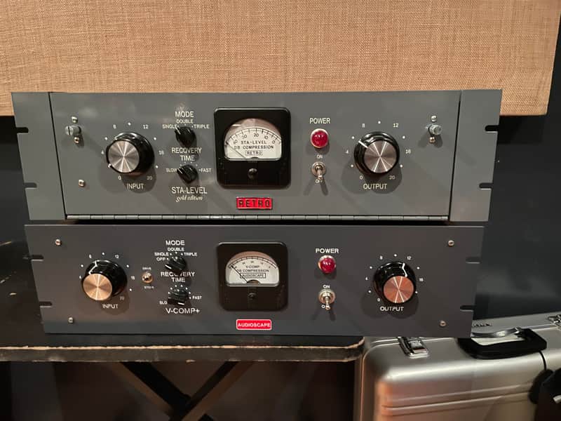 Retro Instruments Sta-Level Tube Compressor 2010s - Gray image 1