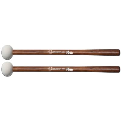 Vic Firth Mb2 H   Corpsmaster Bass Mallets Medium image 1