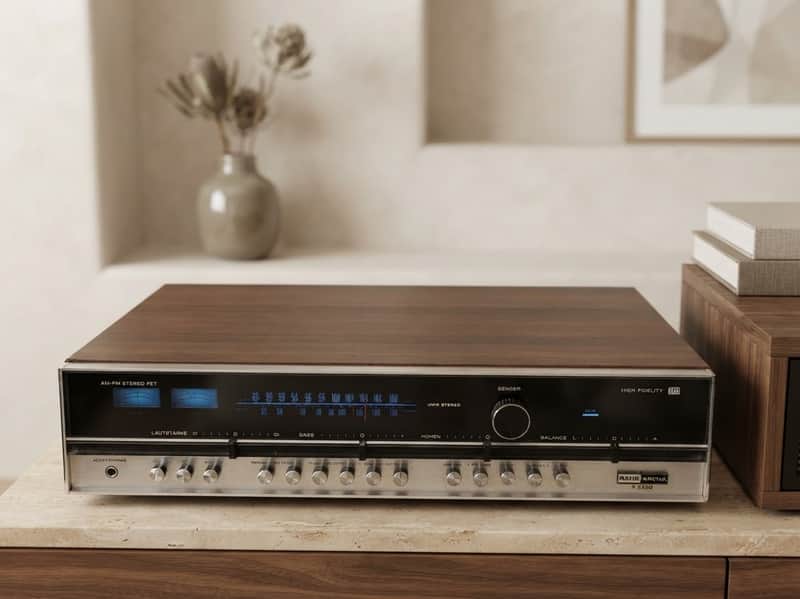 Rank Arena R-1035 Rare Vintage Stereo Receiver Tested Hi-Fi Analog Warranty image 1