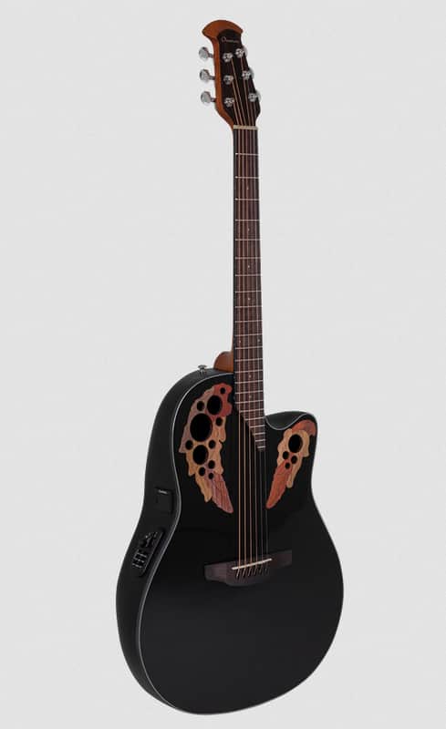 Ovation Celebrity Elite CE-44-5 Black 6-String Acoustic Electric Guitar image 1