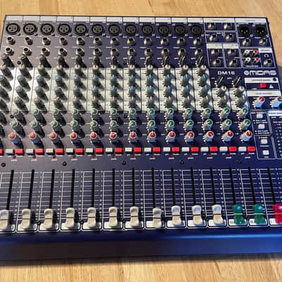 Midas DM16 16-Input Analog Mixer 2018 - Present - Blue image 1