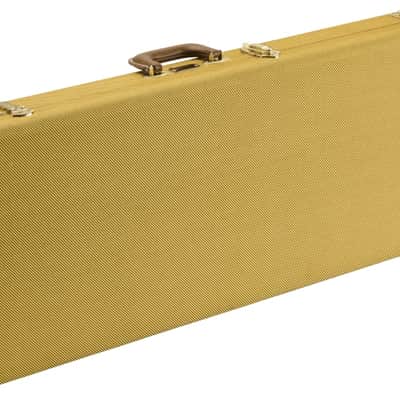 Fender Classic Series Wood Case Strat/Tele, Yellow Tweed Guitar Case image 1