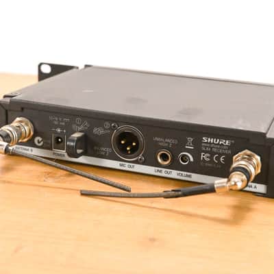Shure SLX4 Wireless Receiver - H5 Band: 518-542 MHz (NO POWER SUPPLY) CG01YDP image 5