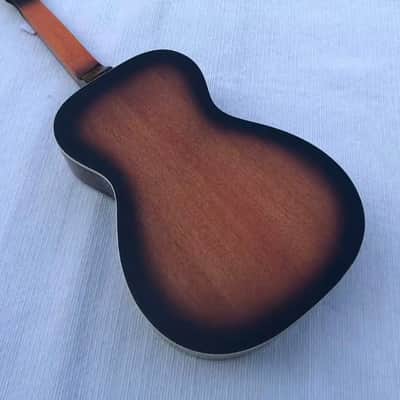 Sunburst Custom Dobro Resonator Guitar, Maple Neck, Rosewood Fingerboard image 13
