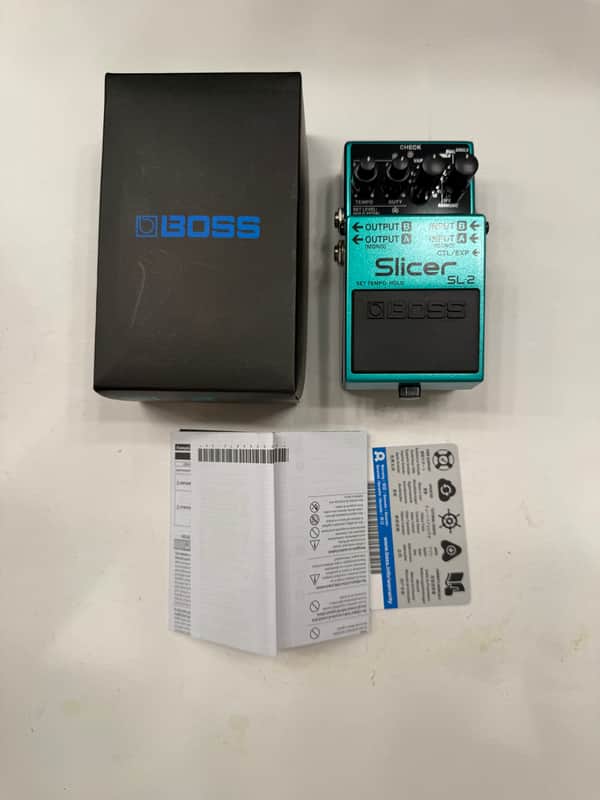 Boss Roland SL-2 Slicer Audio Pattern Processor Guitar Effect Pedal + Box image 1