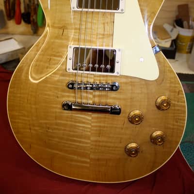 Probett LSM Singlecut LP Natural Finish Shed Pickups image 5