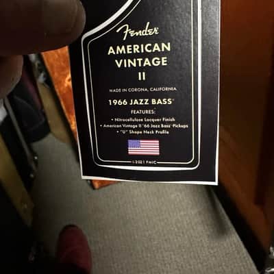 Fender American Vintage II '66 Jazz Bass 2022 - Present - Seafoam Green image 16