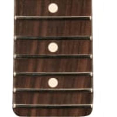 Fender Satin Roasted Maple Telecaster Neck, 22 Jumbo Frets, 12", Rosewood, Flat Oval Shape image 2